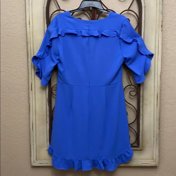 CeCe Ruffle Trim Dress - Picture 2 of 6